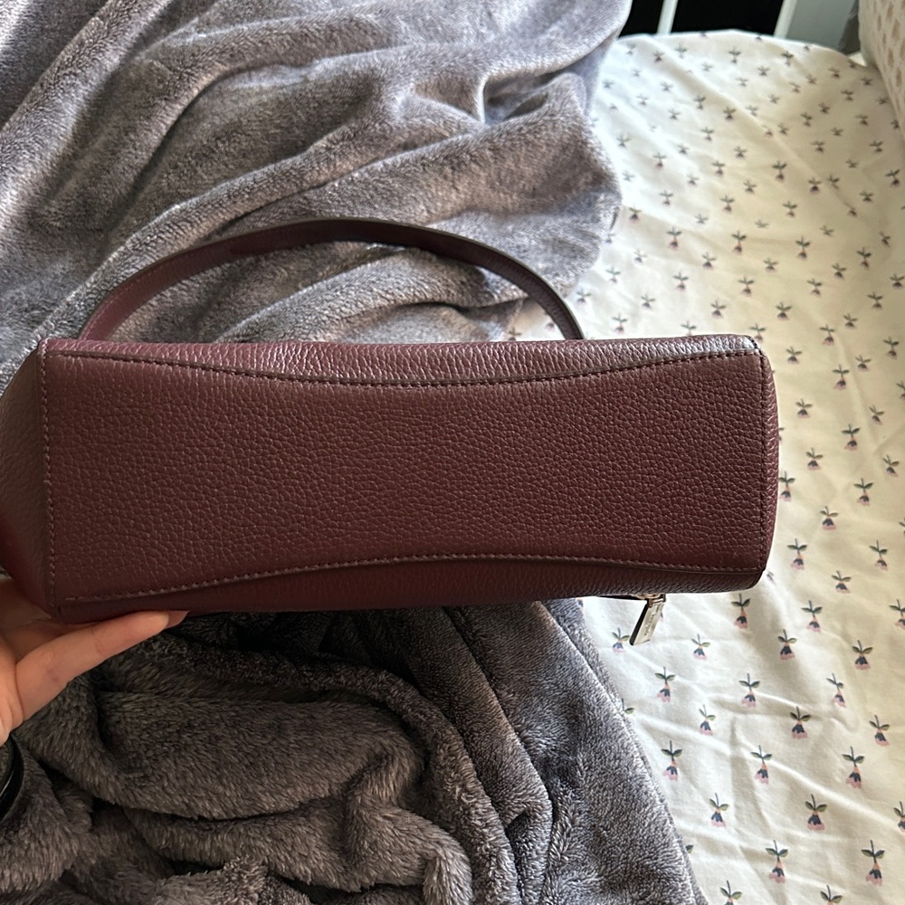 Kate Spade Plum Leather Shoulder Bag - Picture 3 of 7